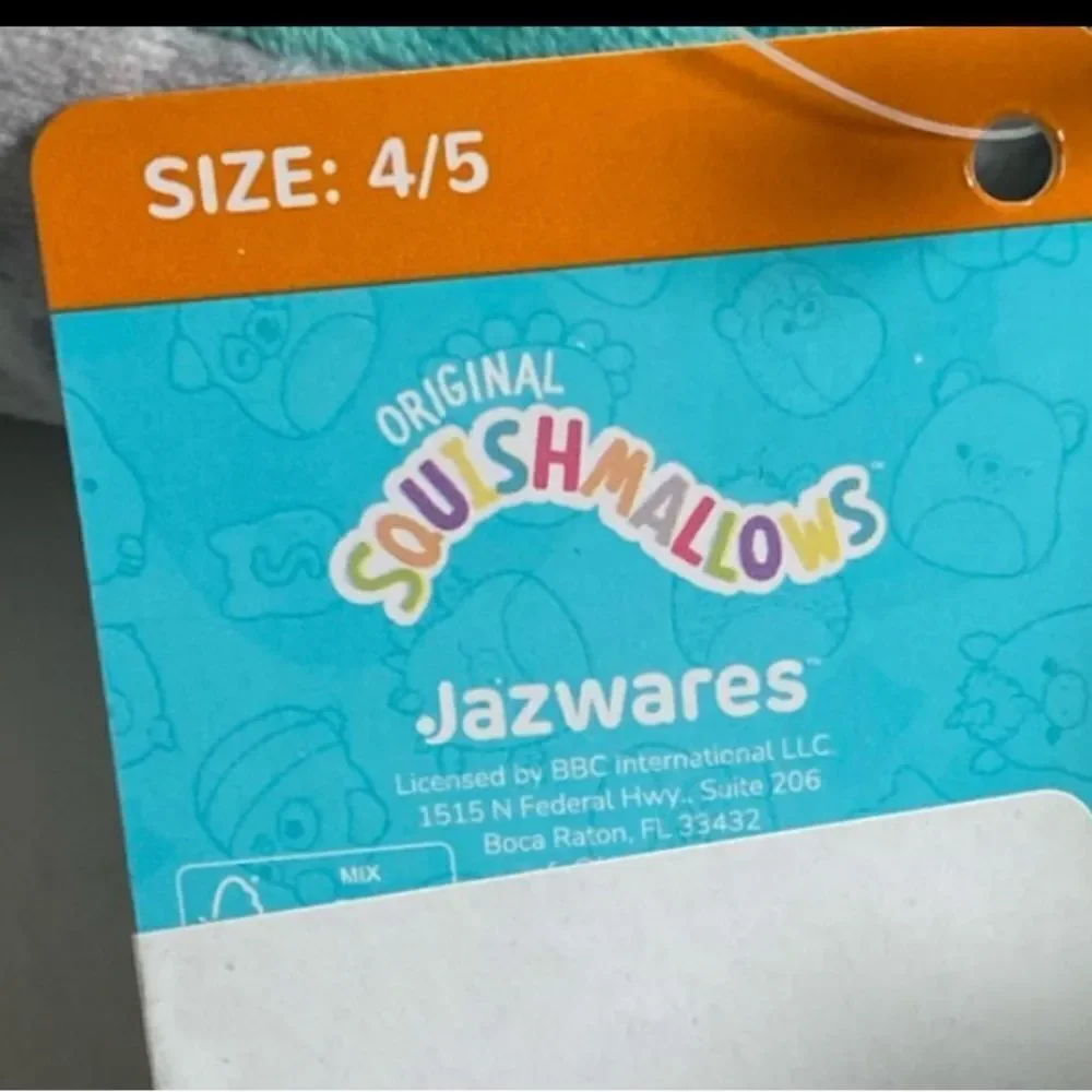 Squishmallows adorable gray